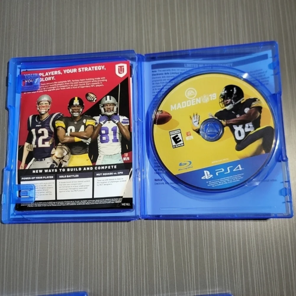 (3) Madden NFL 19, 21, & 22 - Sony PlayStation 4 Good/Great PreOwned Condition‎